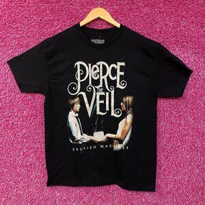 Pierce The Veil "Selfish Machines" Album Graphic T-Shirt Large